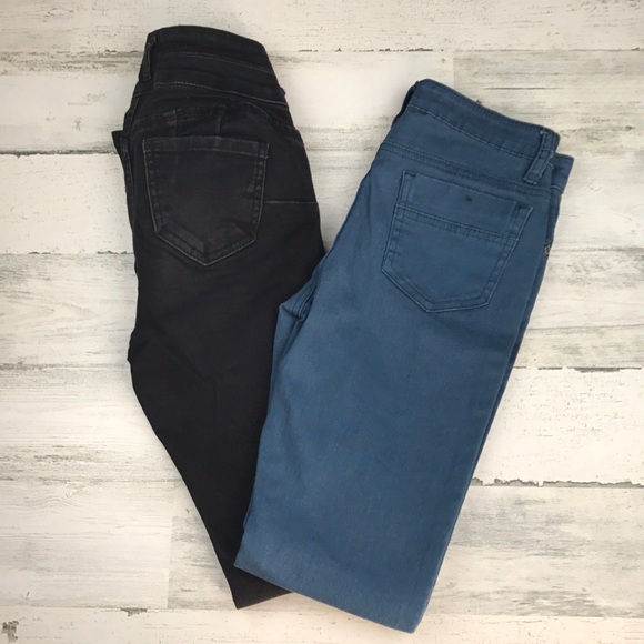 Denim - 2 pair of skinny jeans size 0
